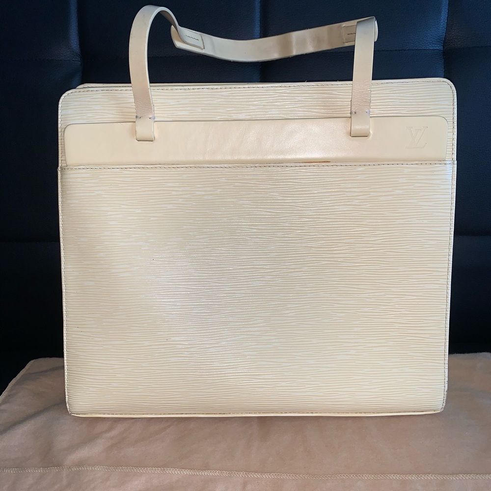 Louis Vuitton Epi leather yellow